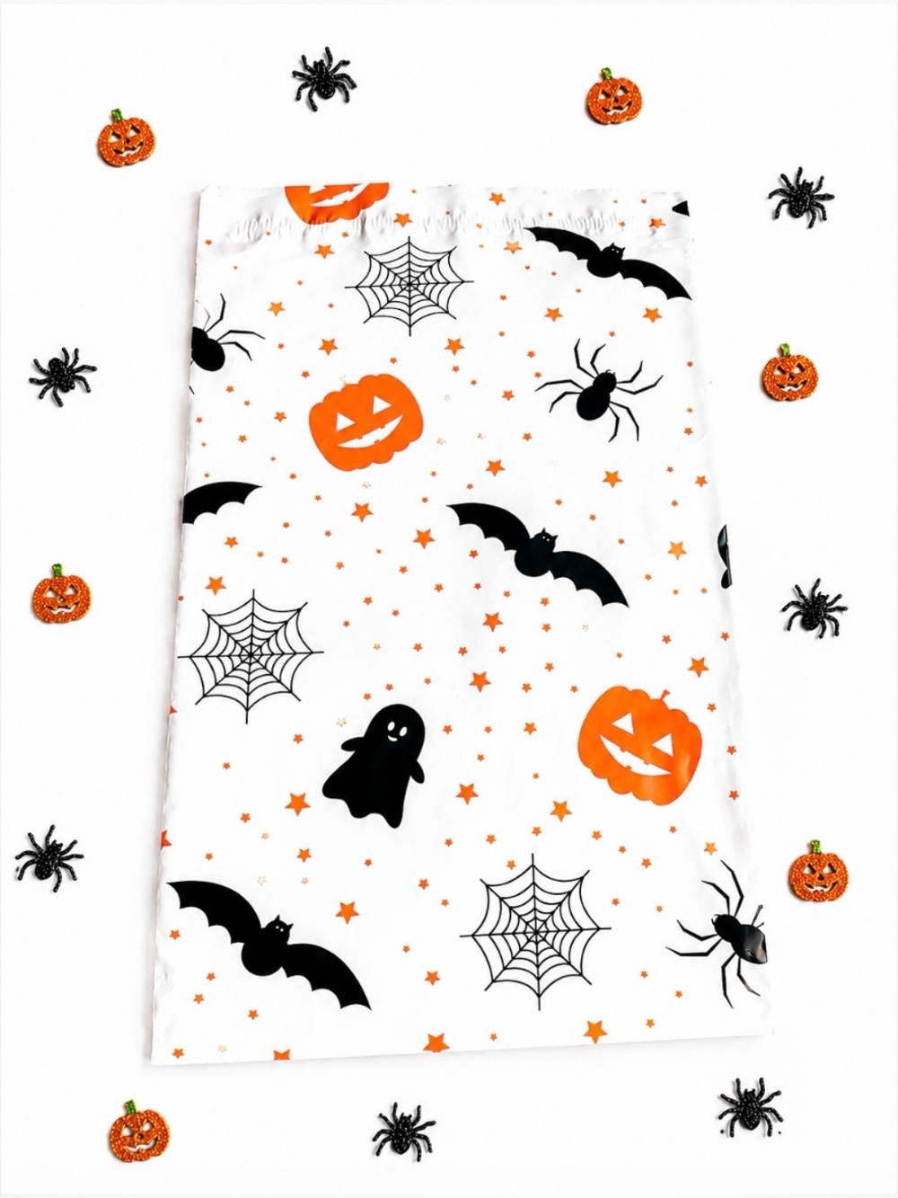 30 10” x 13” Halloween Bat, Ghost, & Poly Mailers - Picture 3 of 3